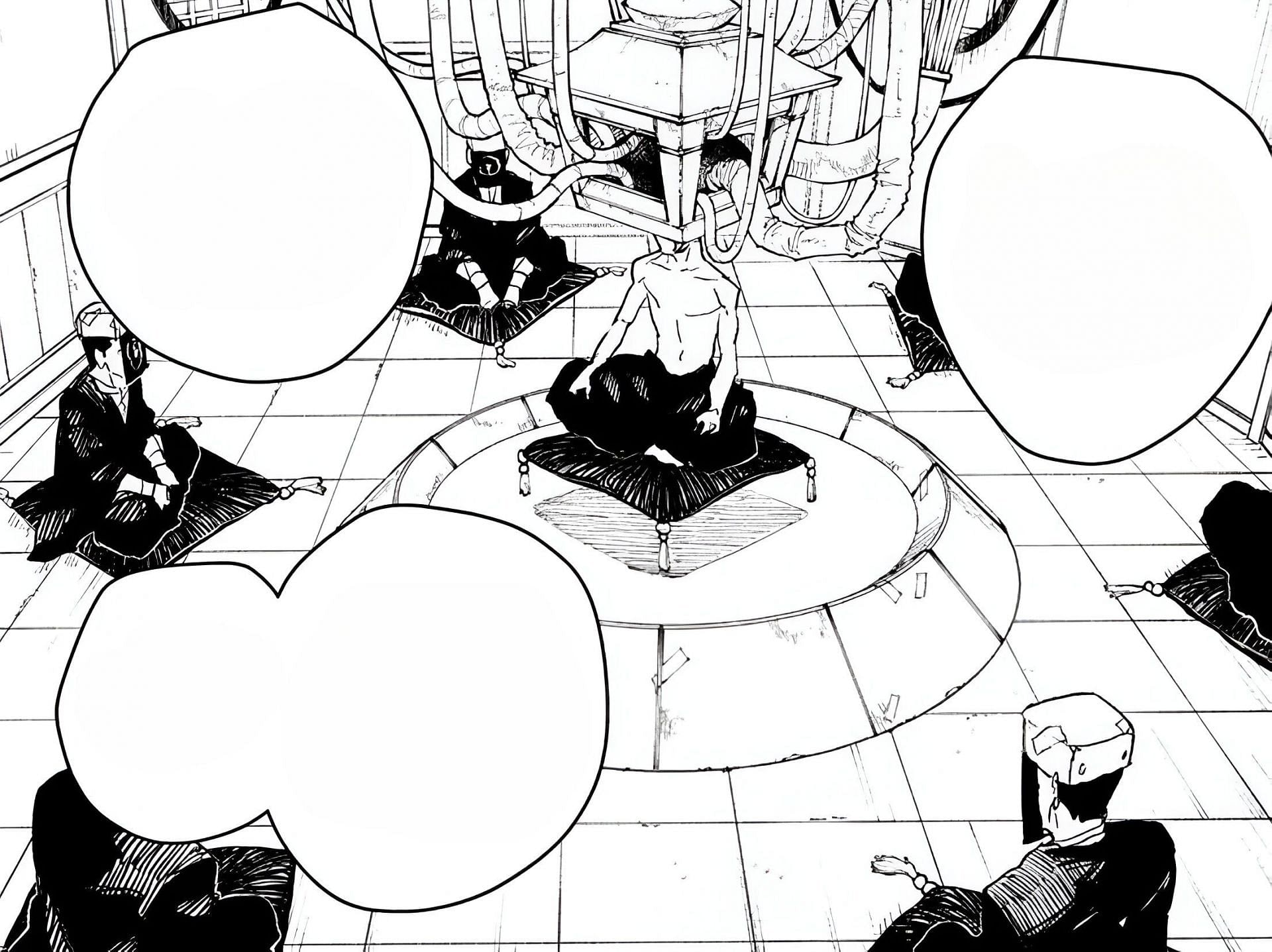 The Barrierkeepers as seen in the manga (Image via Shueisha)